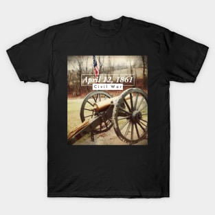 Reproduction Civil War Cannon from 1861 T-Shirt